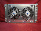 1967-1979 Chevrolet Gmc C-10 Pickup Ls Motor Swap Radiator Shroud   2 12  Fans