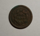 1851 Large Cent  big Penny  Copper Coin