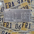 Mississippi State Seal License Plate     free         1 Real Random Ms Graphic Tag