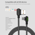 3pack Mcdodo 90 Degree Usb Charger Cable Fast Charge For Iphone 14 13 12 11 Xr 8