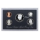 1998 Us Mint Silver Proof Set 90  Silver Kennedy Black Box -  ogp  5 Coins
