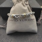 David Yurman Genderless Gold   Silver Clasp Bracelet