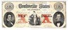 T-26  10 Confederate 1861 Pf-9 Pmg Choice Vf 35 Bold Color  Bright Note Beauty 