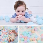 100pcs Ocean Pit Balls Baby Kids Colourful Plastic Balls Swim Bath Play Pool Toy