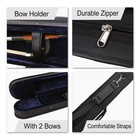 Professional Upright Bass Bow Case Hard Double Bass Cello Bow Storage For 2 Bows