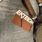 2- Vtg Racquetball Racquet Lot Ektelon W  Orig Covers 1 New Nwt Brown Retro