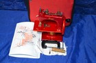Singer Sewhandly 20 Childs Toy Sewing Machine Powder Coated Serviced Tested Case