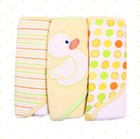 Hooded Towel Set For Newborn Boys And Girls  Soft Terry Towel Set  Pack Of 3 