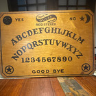 Vintage Wm  Fuld Ouija Board Trade Mark Registered Baltimore Md Usa Early 1900s