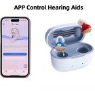 Bluetooth Rechargeable Hearing Aids For Seniors Adults With Noise Cancelling Otc