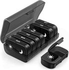 Weekly Pill Box Organizer  7 Day Medicine Storage Case 2 Times A Day Daily Am Pm