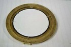 20  Brass Porthole Mirror  nautical Wall Decor Large Working Ship Cabin Window