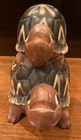 Vintage Coin Bank  1960 s  Ceramic  Two Turtles  Used  Good Condition