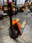 Tory Carrier Used 3300lbs Lithium Walkie Electric Pallet Jack Truck With 48 x27 