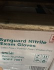 Synguard Nitrile Exam Gloves Latex Free powder Free protein Free food Safe Small