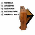 Professional 13 Notes  Sur Peti  New Shruti Box Double Bellow Teak Wood Musical