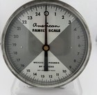 Vintage American Family Food Kitchen Scale 25lbs White Works