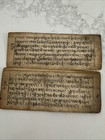 Antique Mongolian Tibetan Buddhist Handwritten Manuscript