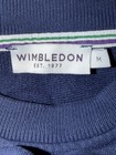 Wimbledon The Championships Women   s Sweatshirt Size M Medium Blue Pullover