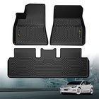Fit For 2017-2023 Tesla Model 3 All Weather Tpe Floor Mats Protection Liners