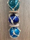 Reproduction Assort Blue Glass Float Fishing Ball Buoy 22 