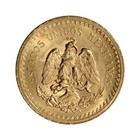 1945 Mexico Gold 2 1 2 Pesos  0603 Oz - Bu Restrike
