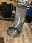 6    Stainless Steel Tee Stove Pipe Chimney 6 Inch 316 Stainless Hd Welded Seams 