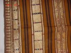 Stunning   Antique   Sumatra  Indonesia Lampung Tapis W Real   Golbrocade   hg 