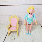1993 Loving Family Baby Nursery Furniture Dream Dollhouse Mom Doll Fisher Price