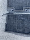 2014-2020 Nissan Rogue Trunk Cargo Floor Mat Cover 2 Piece Black Oem
