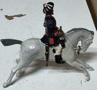 Vtg Britains Set 66 13th Duke Connaught Lancers Mounted Trumpeter Bugler Lead