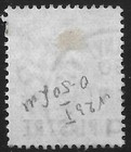 1906 Ovprt Great Britain british Office Abroad Turkey Levant Sc 13    used    vf