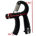 5-60kg Adjustable Hand Grip Strength Power Trainer Gripper Strengthener
