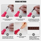 Electric Toe Nail Grinder For Thick Toenails Set Manicure Pedicure Professional
