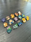 Pokemon Enamel Pin Lot Of 15 - Pikachu Charizard Snorlax Squirtle Gengar Etc 