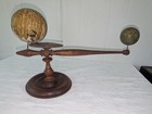 Antique 19th Century Treen Turned Orrery Tellurian By Holbrook   Co Berea Ohio
