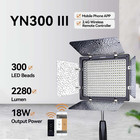 Video Light Led Yn300 Iii 5600k Adjustable Brightness Photography Camera Studio
