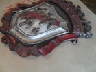 Vintage Finesse Originals Coat Of Arms Wall Hanging- Fiberglass - Mcm