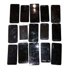 Lot Of 15 Broken Samsung Lg And Misc Phones