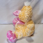 Dan Dee Duck Plush Chick Stuffed Animal Toy Yellow Pink Easter 10  Velvety 