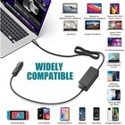 100w Usb C Laptop Car Charger Dc Travel Adapter For Macbook Pro 16 15 14  Air 13