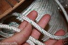 250 Feet Double Braid Polyester Rope 3 8 4800lbs Breaking Strength  2024 Stock