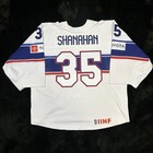 Callie Shanahan 2024 Collegiate Series Game Worn Used Hockey Jersey Pwhl Sirens