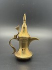 Vintage Brass Dallah Sm 5    Coffee Tea Pot Pitcher Arabic Middle Eastern Turkish