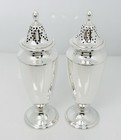 Tiffany   Co Vintage Salt And Pepper Shaker Set In Sterling Silver Makers