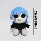 Sally Face Plush Toy Game Peripheral Stuffed Doll Pillow Fans Birthday Gift 23cm