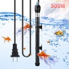 500w Submersible Aquarium Fish Tank Heater Rod Heating Adjustable Thermostat