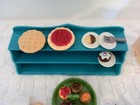 Lil Woodzeez  Calico Critters Bakery Food Furniture Accessory Lot Pie Bread 