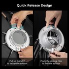 Smallrig La-o90 Octagonal Softbox  35   For Neewer For Aputure For Godox - 4633