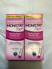 Lot Of 2-monistat Care Chafing Relief Powder Gel 1 5 Ouce  Exp  08 2023 